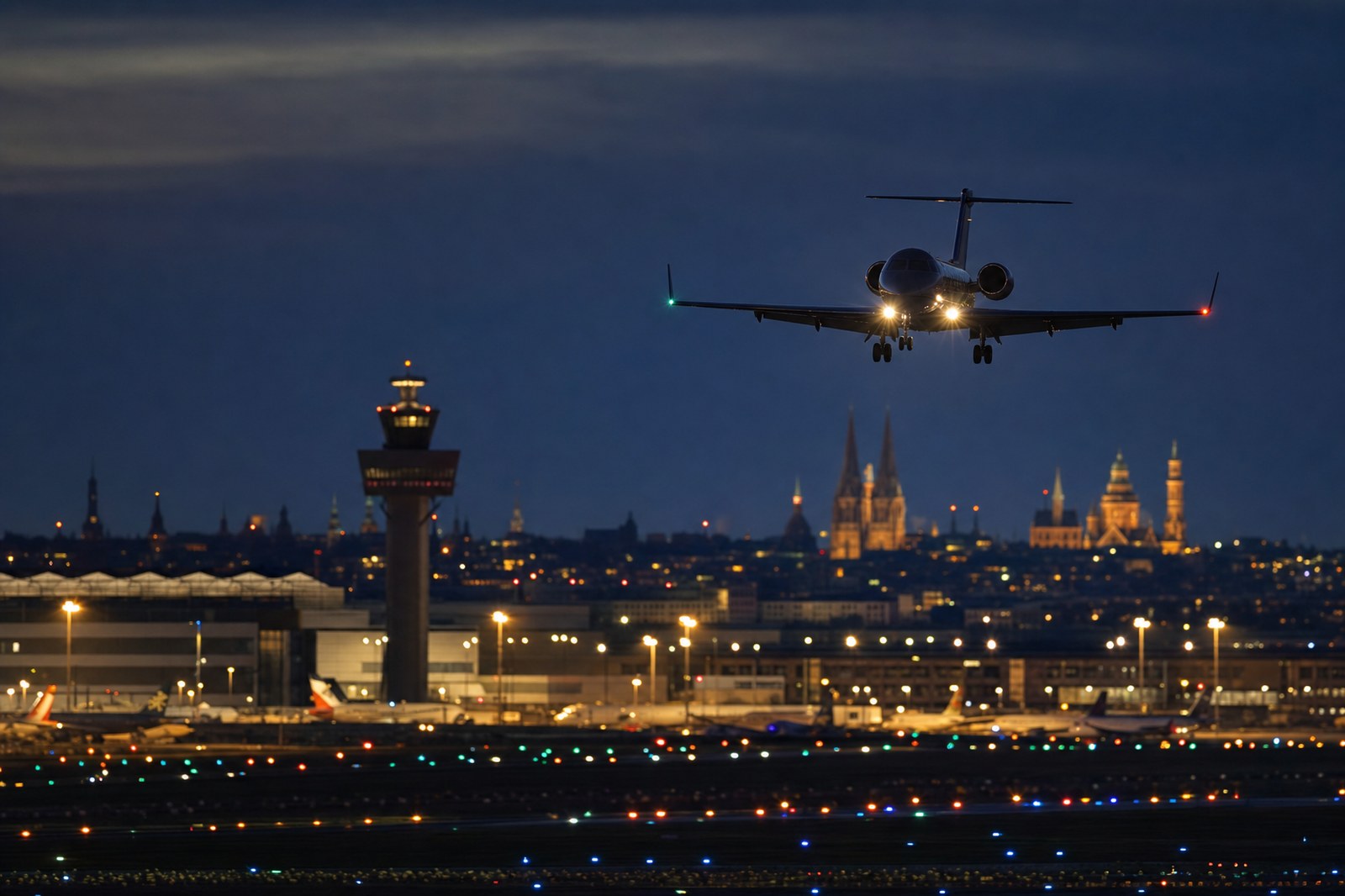 Nachtflugverbot in Deutschland: Sperrzeiten an 15 Flughäfen
